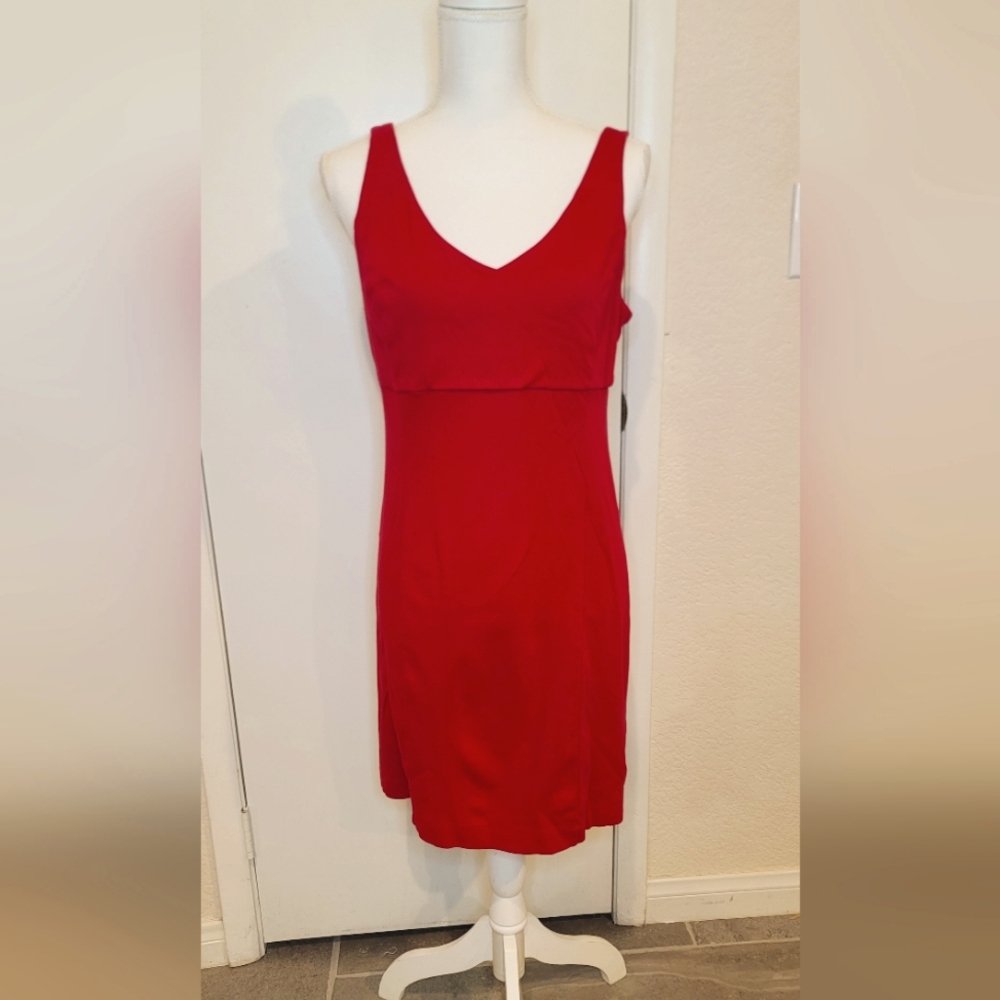 Red New York & Company Party Dress
